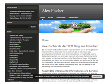 Tablet Screenshot of alex-fischer.de